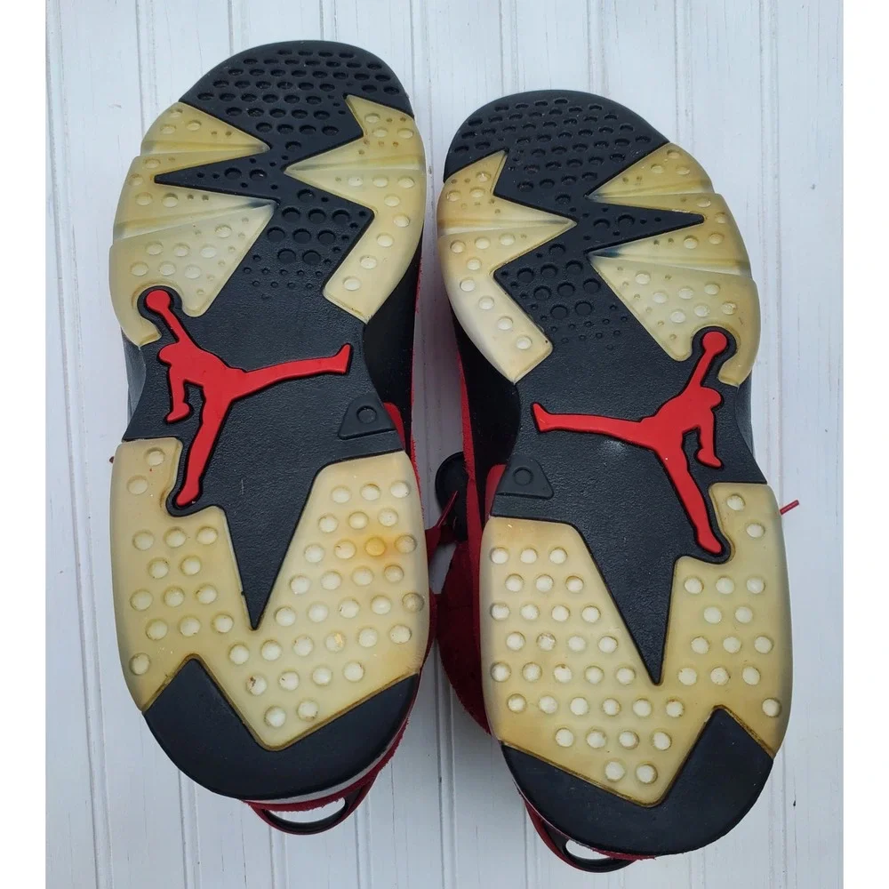 Air Jordan 6 Retro Toro Bravo Varsity Red‎ Suede CT8529-600 Mens Size 11